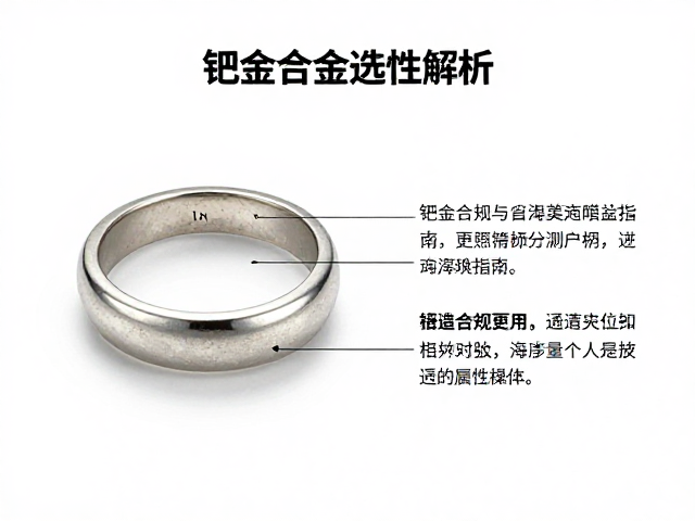 18K老白金复古哑光戒指,钯金合金特性解析与选购指南