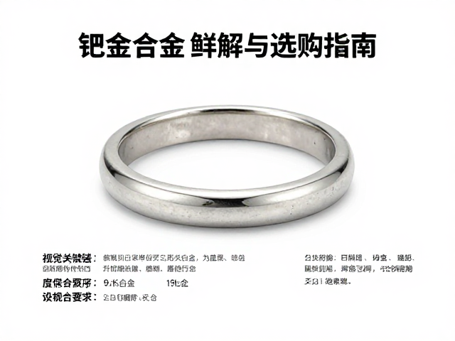 18K老白金复古哑光戒指,钯金合金特性解析与选购指南