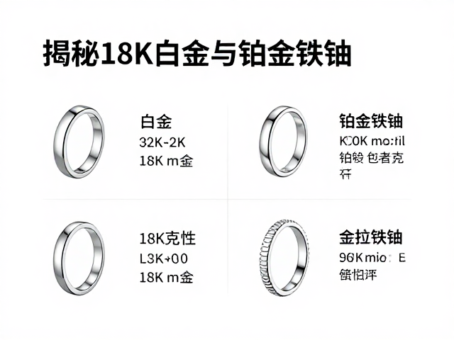 揭秘18K白金与铂金铱钌,高克拉珠宝选购中的核心差异与SEO干货