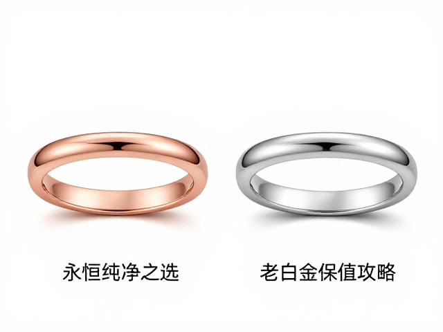 18K玫瑰粉金与铂金区别,永恒纯净之选,老白金保值攻略