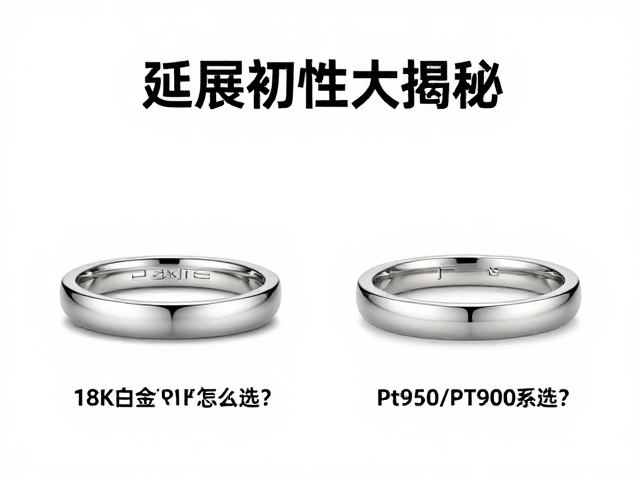 18K白金与Pt950/Pt900怎么选?延展韧性大揭秘