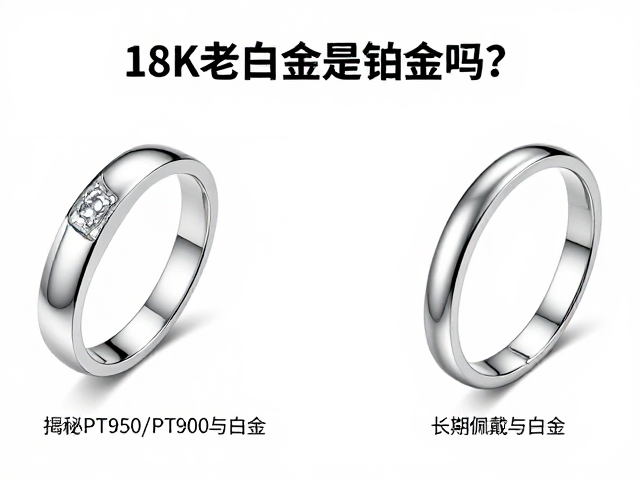 18K老白金是铂金吗?揭秘Pt950/Pt900与白金冷冽的区别与选购