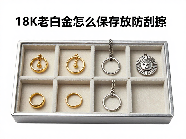 18K老白金怎么单独存放防刮擦?包金首饰保养指南