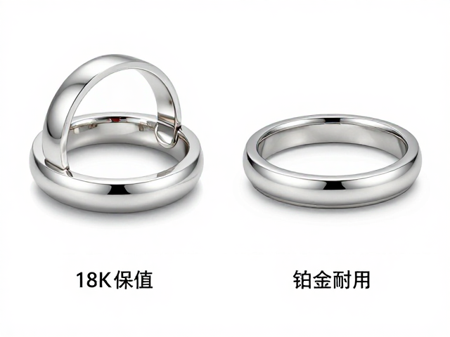 18K白金与铂金硬度耐磨性对比,谁更耐用?