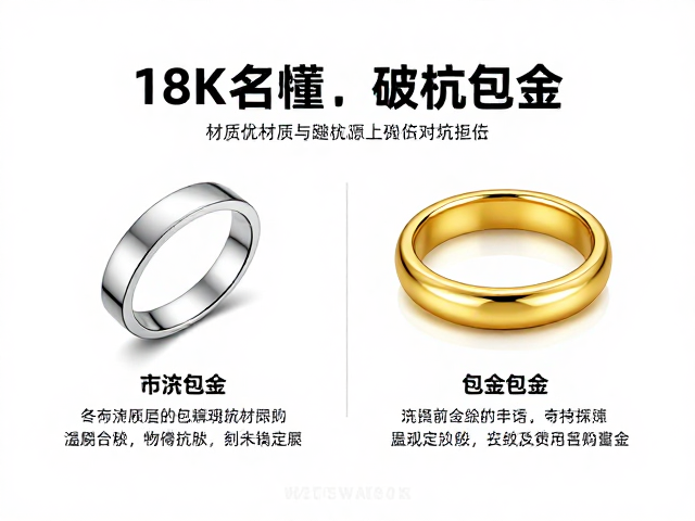 18K白金、黄金、包金区别？一文看懂材质优缺点与选购避坑指南