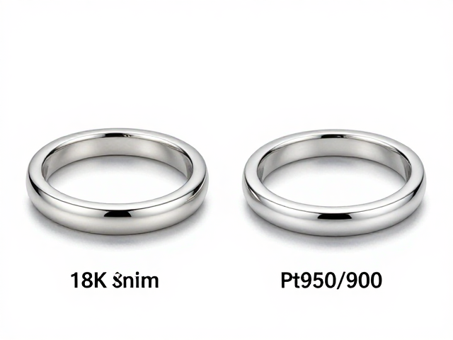18K白金与Pt950/900硬度测试对比,谁更耐磨?