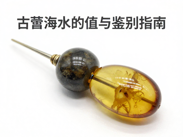古董海水老珠与虫珀花珀,有机宝石的价值与鉴别指南