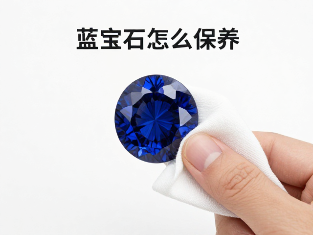 老式蓝宝石怎么保养?软布擦拭,古董切割风格鉴赏指南