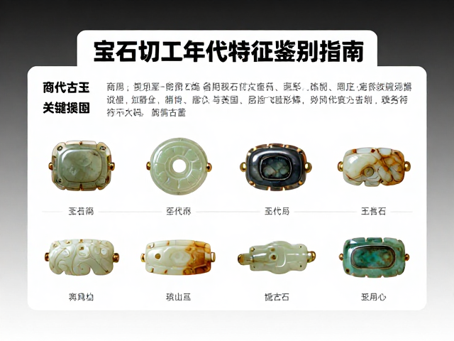商周古玉与当代古董,宝石切工年代特征鉴别指南