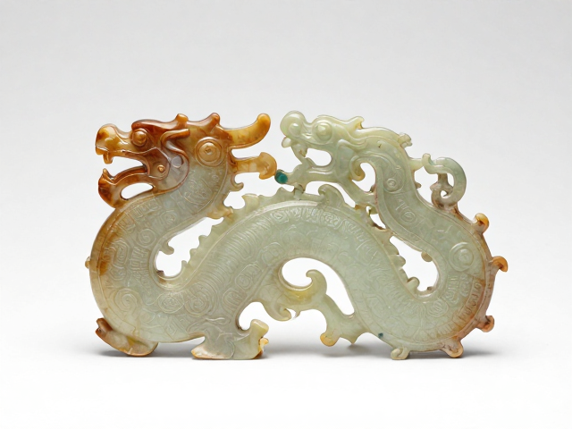 商周古玉龙凤呈祥,博物馆馆藏珍品的绝美风韵与历史底蕴
