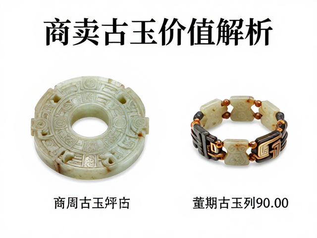 商周古玉与90-10古董珠宝,拍卖行流通价值解析