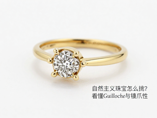 自然主义珠宝怎么挑?看懂Guilloche纹与镶爪稳固性