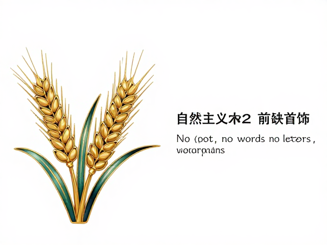 珐琅工艺稀缺性,自然主义麦穗首饰的收藏价值解析