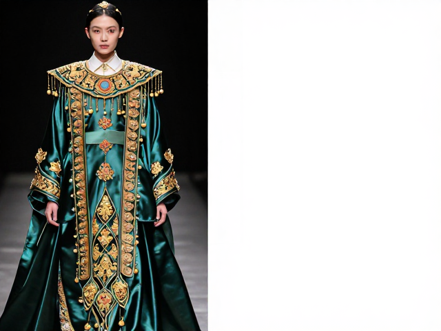 掐丝工艺高级定制礼服配饰,融合历史元素的东方美学设计