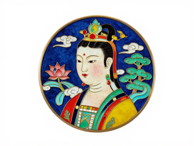 珐琅彩绘金属工艺,揭秘历史元素与匠心融合的艺术魅力