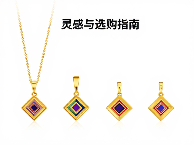 黄金珐琅彩绘几何图形,高颜值首饰设计灵感与选购指南
