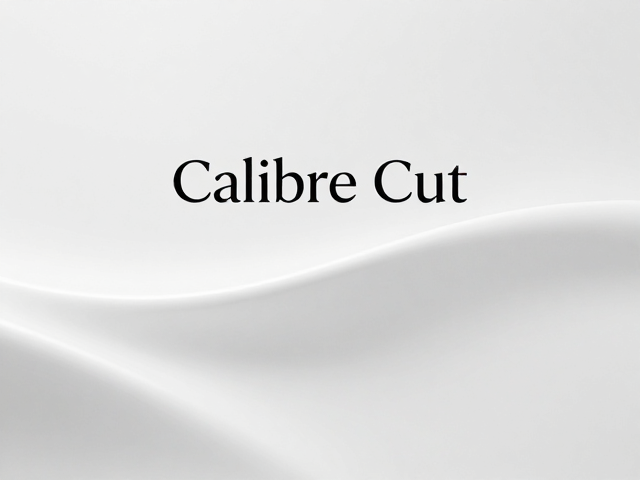 Calibre Cut，黑白对比下的柔和曲线美学解析