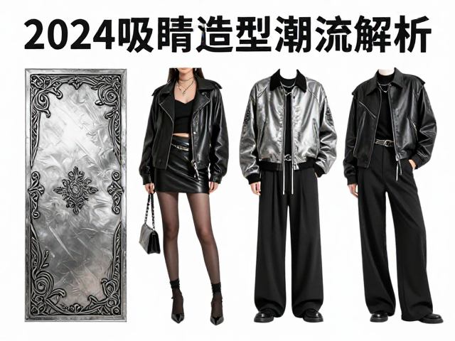 大胆做旧银黑微绘珐琅，2024吸睛造型指南与潮流解析