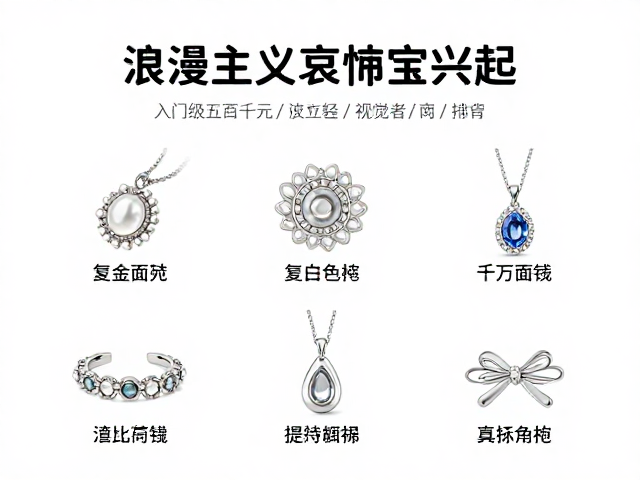 浪漫主义哀悼珠宝兴起,入门级数百至千元饰品指南