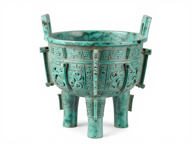 绿松石镶嵌礼器,揭秘古代辟邪祈福的制式之谜