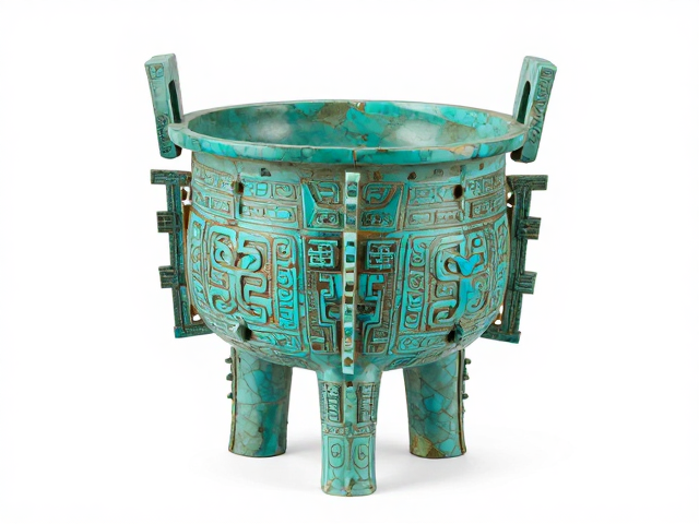 绿松石镶嵌礼器，揭秘古代辟邪祈福的制式之谜