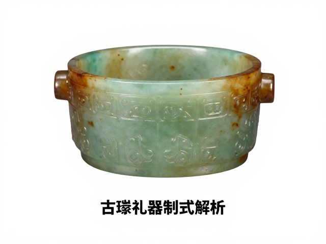 古玉礼器制式解析,沁色过渡与玉绿温润的鉴定要点