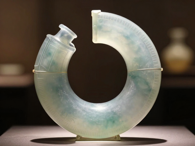 琉璃烧制工艺,环形璜礼器的制式规范与美学解析