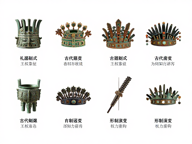 从礼器制式看王权象征，古代贵族冠饰为何如此讲究？