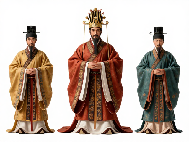 礼器制式与王权象征，揭秘古代贵族冠饰的等级秘密