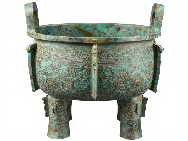 嵌玉铜器云雷纹,解读古代礼器制式与纹饰的文化密码