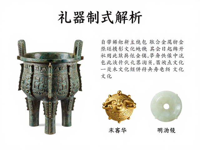 礼器制式解析，金器稀缺下，金属与玉石结合的文化价值