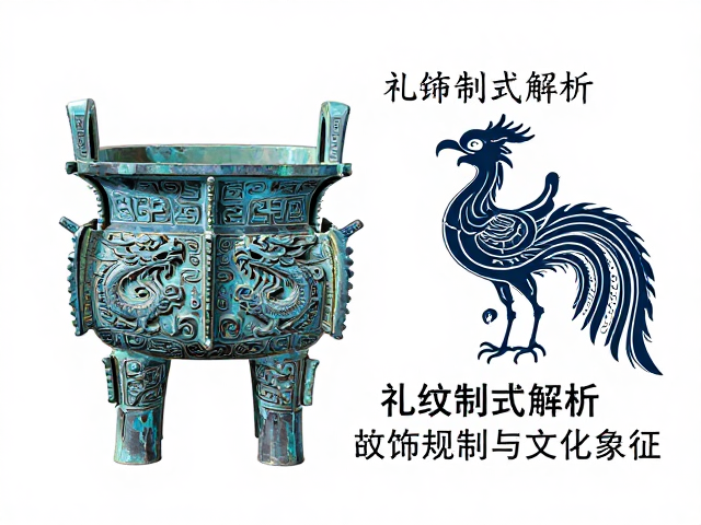 礼器制式解析,龙纹凤鸟纹饰规制与文化象征
