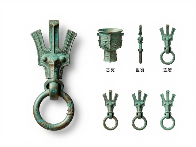 新中式风格青铜带钩,礼器制式解析与设计美学