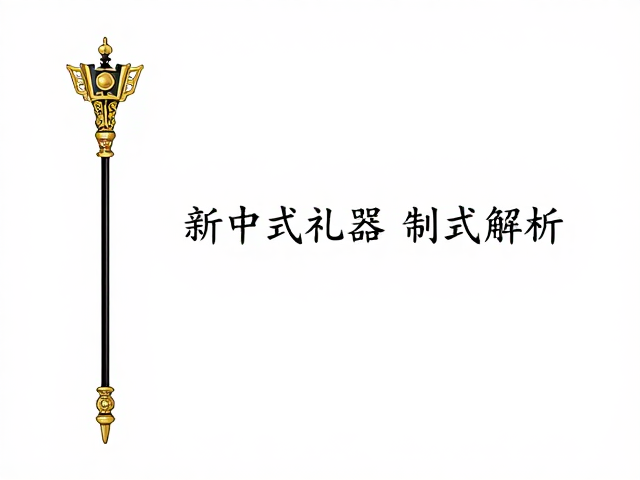 新中式礼器制式解析,权杖装饰的文化符号与美学逻辑