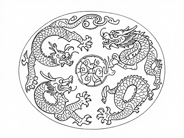春秋早期蟠螭龙纹萌芽溯源,结合历史文献考证其演变脉络