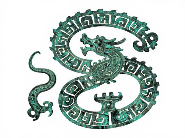 楚文化神秘主义,蟠螭龙纹背后的楚国图腾之谜