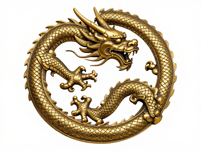 蟠螭龙纹金工技艺复原,揭秘古法谷纹金属工艺之美