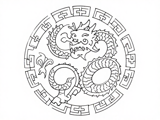 考古报告研读,蟠螭龙纹背后的庄严肃穆历史