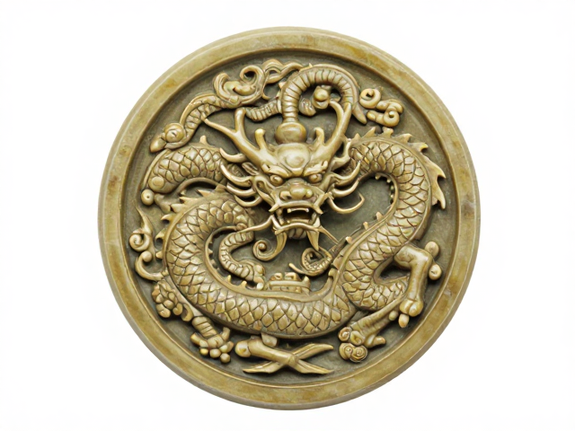 蟠螭龙纹保养,避免接触酸碱,兼具高学术研究价值