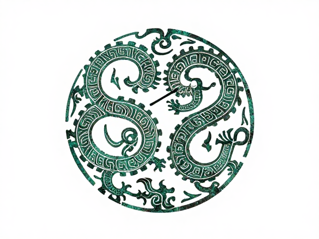 曾国青铜蟠螭龙纹考证，历史文献与文物实证的深度解读