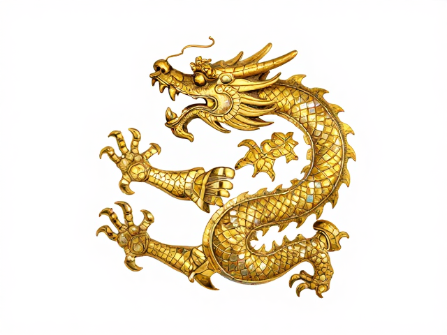 蟠螭龙纹与金银错镶嵌工艺,古法金银器的纹饰美学解析