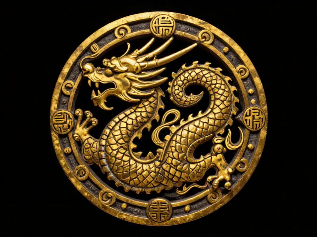 楚文化神秘主义下的蟠螭龙纹，揭秘古代冶金工艺与美学