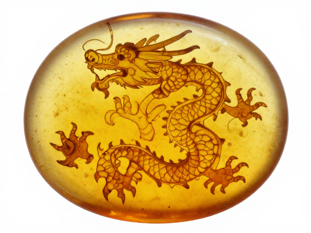 琥珀上的蟠螭龙纹,礼崩乐坏下的世俗化变迁