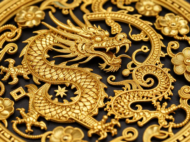 金银丝编织蟠螭龙纹，百家争鸣思想下的工艺美学