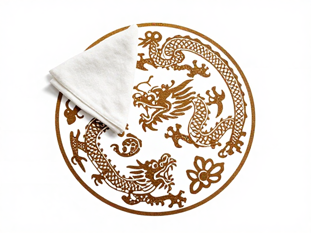 蟠螭龙纹仿制工艺品普及,软布轻拭保养指南