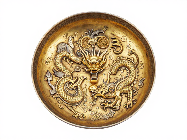 金错银蟠螭龙纹,金碧辉煌的传世奇珍鉴赏