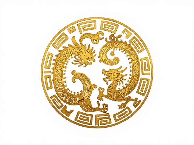 金银错蟠螭龙纹与几何纹样的艺术融合，揭秘古法工艺之美