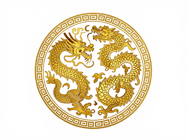 金银错蟠螭龙纹与几何纹样的艺术融合，揭秘古法工艺之美