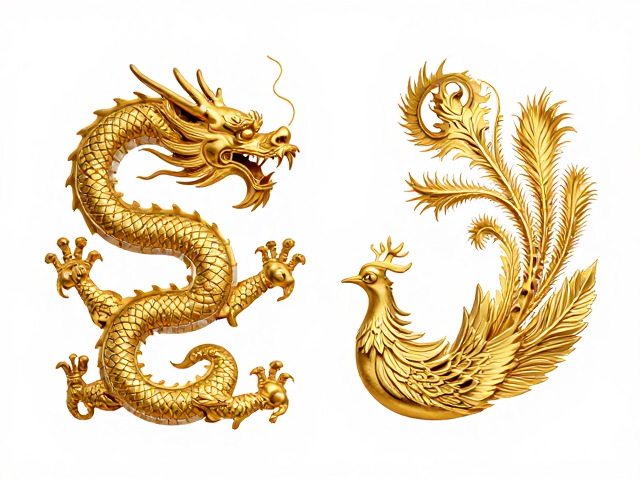 蟠螭龙纹与凤鸟纹鎏金工艺，古韵纹饰的艺术魅力解析