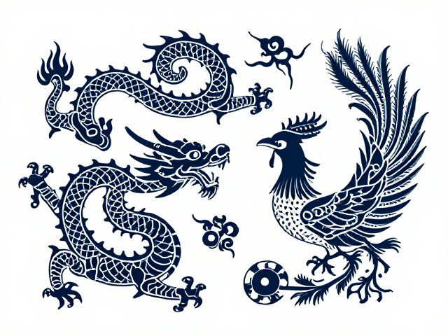蟠螭龙纹与凤鸟纹，解码古代礼制下的纹饰美学与文化渊源